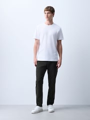 Khaki Slim Fit Comfort Stretch Jeans - Image 2 of 6