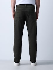Khaki Slim Fit Comfort Stretch Jeans - Image 3 of 6