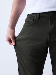 Khaki Slim Fit Comfort Stretch Jeans - Image 5 of 6