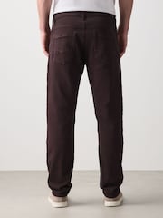 Burgundy Slim Fit Comfort Stretch Jeans - Image 3 of 7