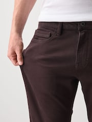Burgundy Slim Fit Comfort Stretch Jeans - Image 5 of 7