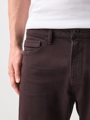 Burgundy Slim Fit Comfort Stretch Jeans - Image 6 of 7