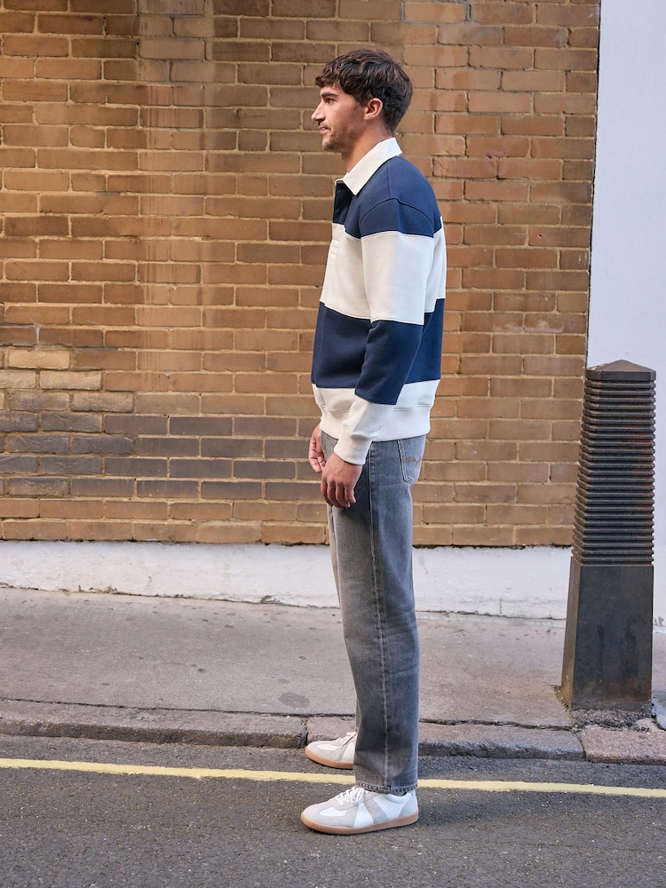 Grey Straight Fit Jeans - Image 2 of 6