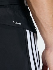 adidas Black Workout Essentials Base 3 Stripes Woven 7 Inch Shorts - Image 4 of 5