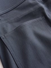 Pink/Grey Jersey Denim Wide Leg Trousers 2 Pack - Image 6 of 6