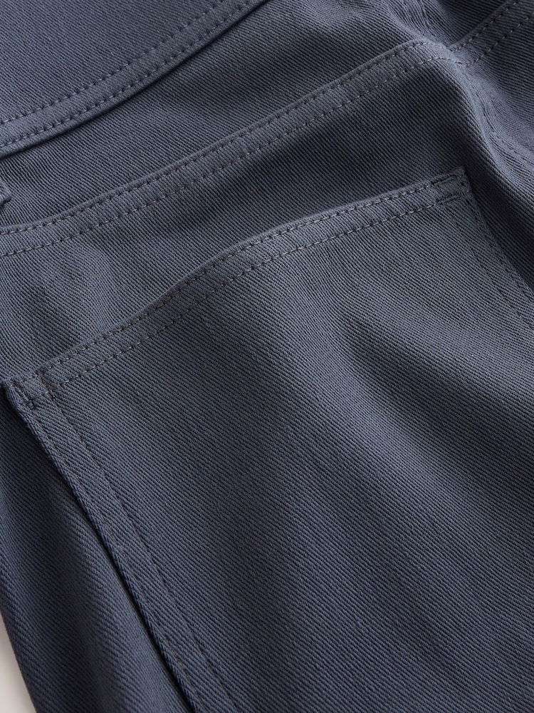 Pink/Grey Jersey Denim Wide Leg Trousers 2 Pack - Image 6 of 6