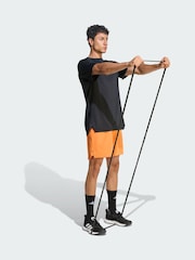 adidas Orange D4T Essentials 7 Inch Shorts - Image 1 of 5