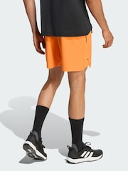 adidas Orange D4T Essentials 7 Inch Shorts - Image 2 of 5