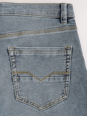 Mid Blue - Slim Fit - Comfort Stretch Jeans - Larawan 11 ng 12