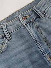Mid Blue - Slim Fit - Comfort Stretch Jeans - Larawan 9 ng 12