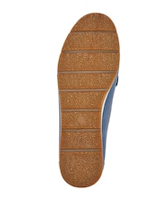 Pavers Navy Breathable Buckle Detailed Moccasins - Image 5 of 5