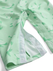 MORI Green Long Sleeve Sun Safe Sleepsuit - Image 5 of 5