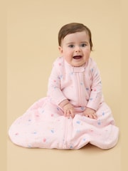 MORI Pink Enchanted Bunnies Supersoft Sleeping Bag 1.5 TOG - Image 2 of 5