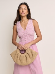 Nobodys Child Pink Sleeveless Eliza Midi Dress - Image 4 of 5