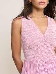 Nobodys Child Pink Sleeveless Eliza Midi Dress - Image 5 of 5