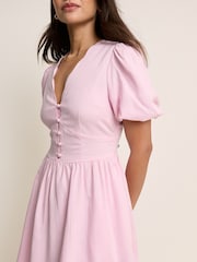 Nobodys Child Pink Bess Mini Dress - Image 4 of 5