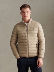 U.S. Polo Assn Natural Lightweight Bound Quilted Jacket - Image 1 of 9