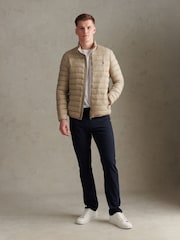 U.S. Polo Assn Natural Lightweight Bound Quilted Jacket - Image 3 of 9