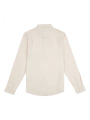 U.S. Polo Assn Natural Linen Blend Shirt - Image 6 of 7