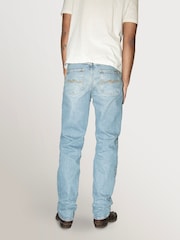 Nudie Jeans Indigo Blue Rad Rufus Regular Straight Fit Jeans - Image 2 of 5