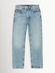 Nudie Jeans Indigo Blue Rad Rufus Regular Straight Fit Jeans - Image 3 of 5