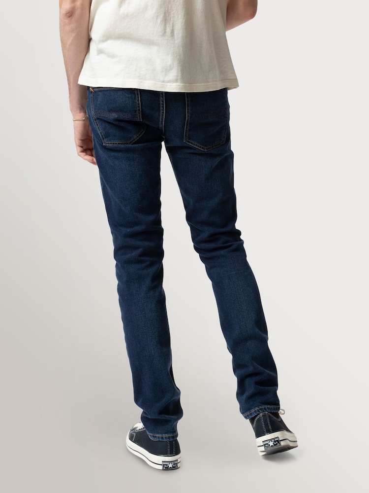 Nudie Jeans New Ink Lean Dean Slim Fit Jeans - Image 2 of 6