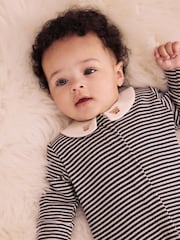 Krémové/červené - Collared Sleepsuits 3 Pack (0mths-2yrs) - Obrázek 3 z 14
