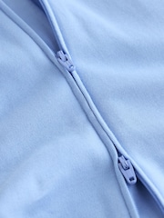 Pale Blue Cloud Two Way Zip Sleepsuits 4 Pack (0mths-3yrs) - Image 14 of 17