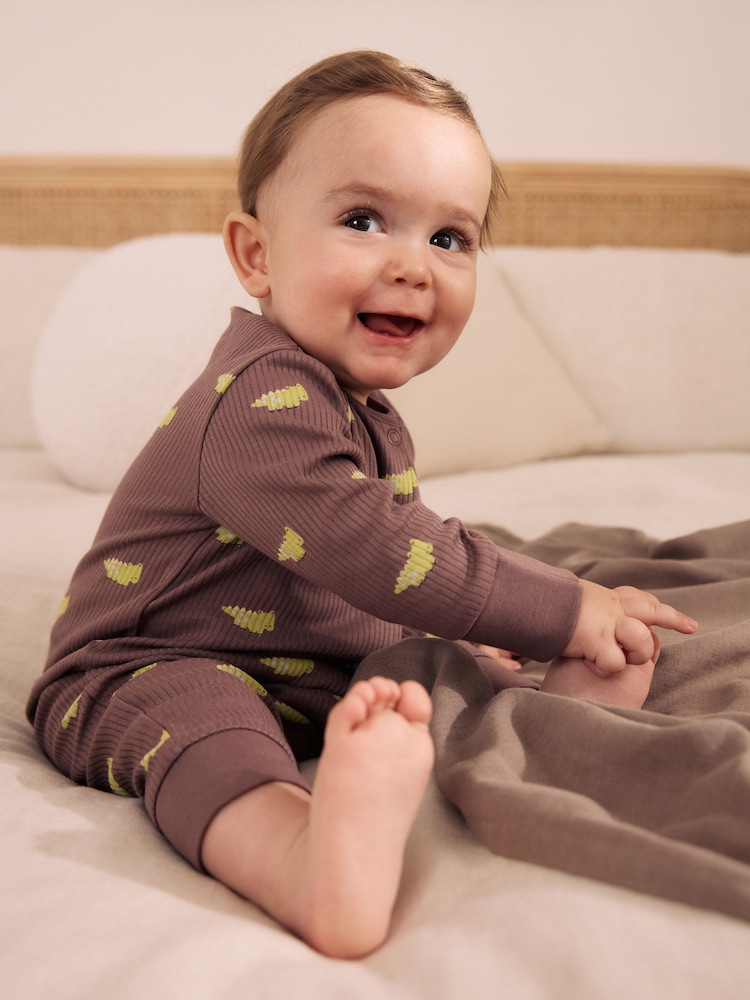 Multi Mini Animals Two Way Zip Sleepsuits 4 Pack (0mths-3yrs) - Image 2 of 13 Multi Mini Animals Two Way Zip Sleepsuits 4 Pack (0mths-3yrs) - Image 2 of 13