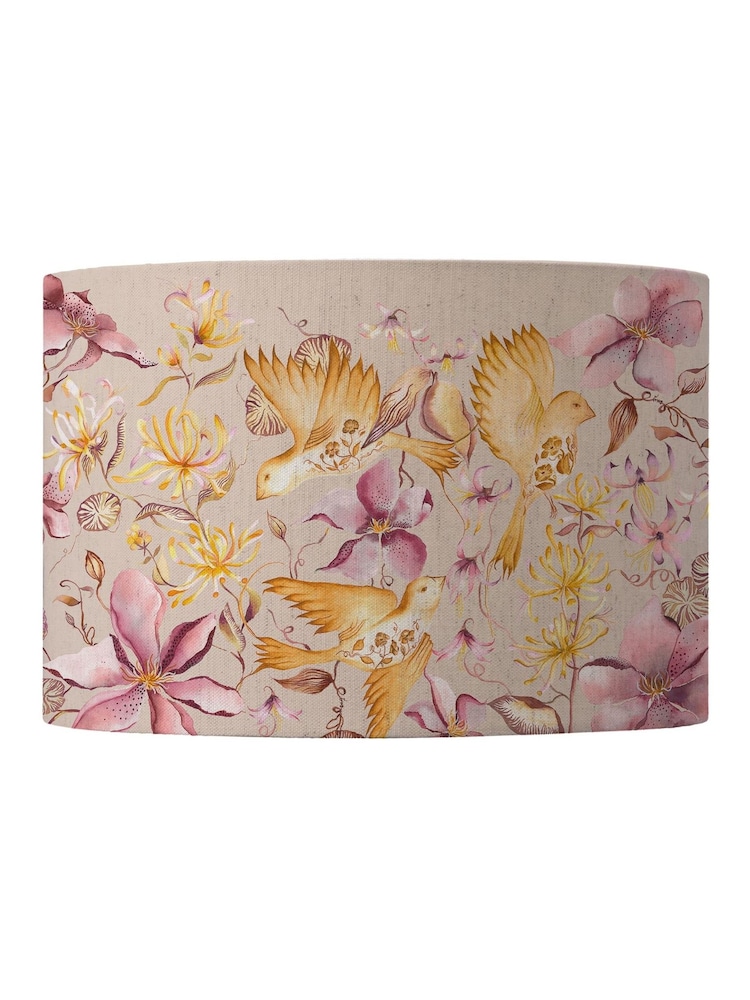 Voyage Maison Pink Floella Eva Printed Lamp Shade - Image 2 of 2
