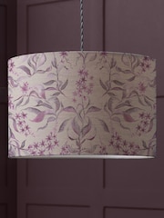 Voyage Maison Purple Hettie Eva Printed Lamp Shade - Image 1 of 2