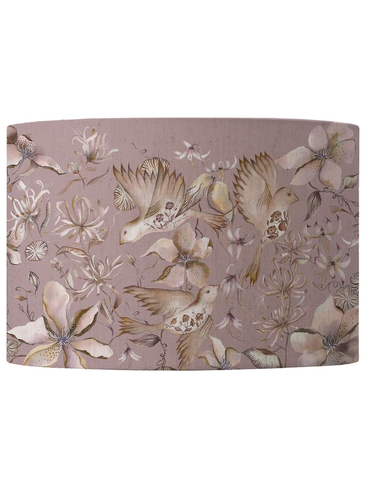 Voyage Maison Pink Floella Eva Printed Lamp Shade - Image 2 of 2