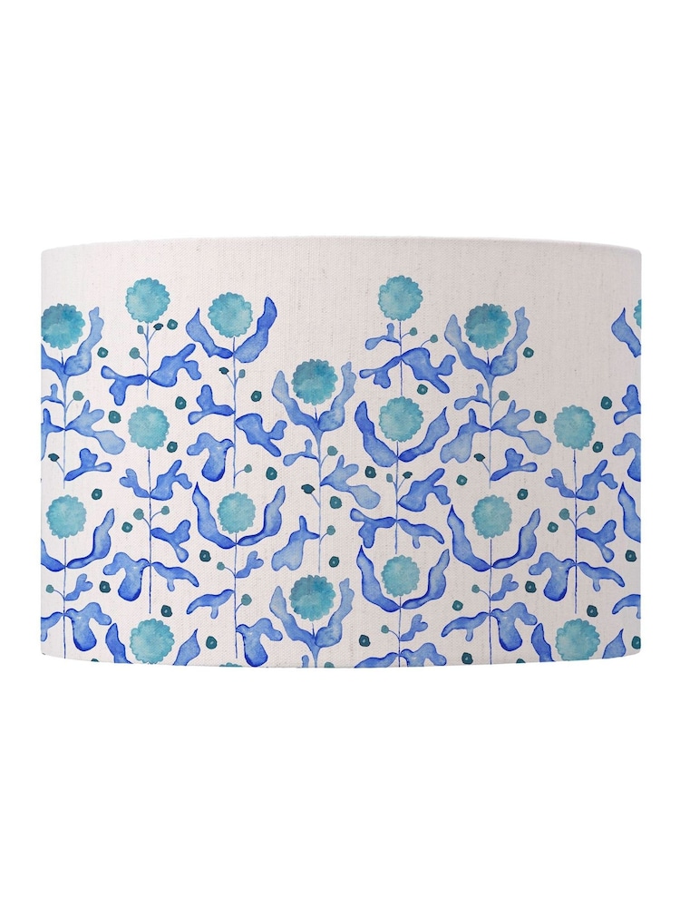 Voyage Maison Blue Mariani Eva Printed Lamp Shade - Image 2 of 2