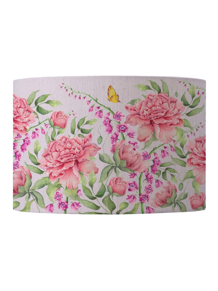 Voyage Maison Pink Junelle Eva Printed Lamp Shade - Image 2 of 2 Voyage Maison Pink Junelle Eva Printed Lamp Shade - Image 2 of 2