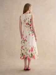 Hobbs Cream Carly Dress - Image 4 of 6