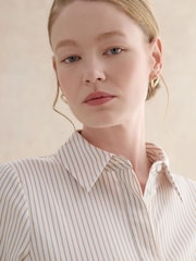 Hobbs White Andra Shirt - Image 3 of 4