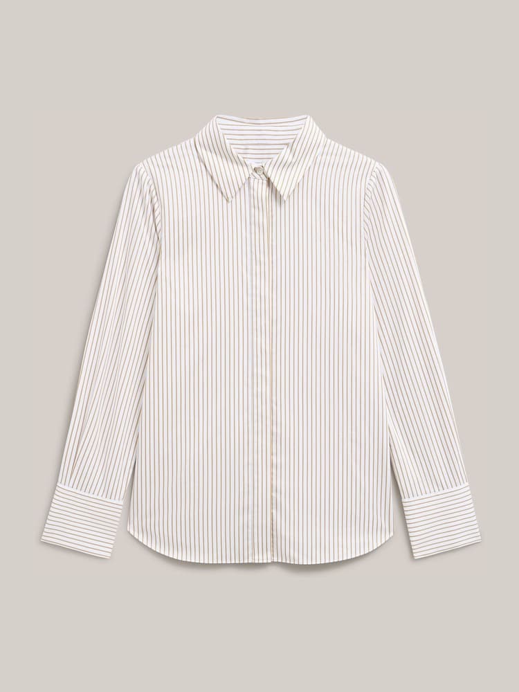 Hobbs White Andra Shirt - Image 4 of 4 Hobbs White Andra Shirt - Image 4 of 4