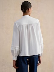 Hobbs White Mariette Blouse - Image 2 of 4
