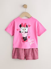Red Minni Mouse T-Shirt and Shorts Set (3mths-7yrs) - Image 3 of 5