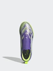 adidas Purple F50 League Laceless Turf Boots - Image 6 of 9