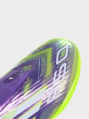 adidas Purple F50 League Laceless Turf Boots - Image 8 of 9