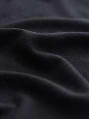 Black Long Sleeve Bardot Top (3-16yrs) - Image 7 of 8