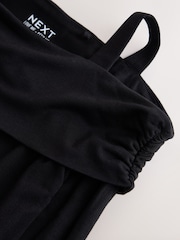 Black Long Sleeve Bardot Top (3-16yrs) - Image 8 of 8