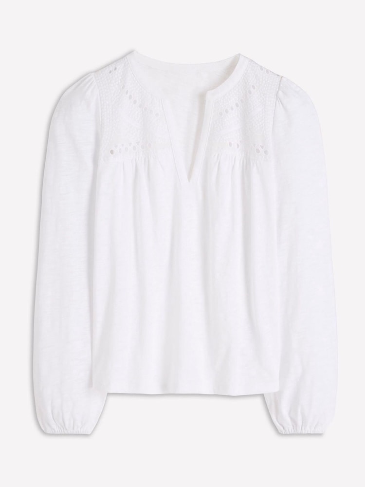 Bluză boemă cu platcă Boden Harriet - Imaginea 6 din 6