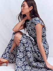 Boden Arabella Cotton Maxi Dress - Slika 1 od 6