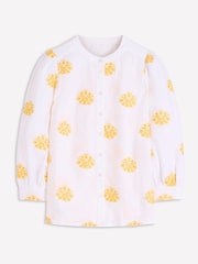 Boden White Alicia Linen Top - Image 6 of 6