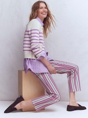 Boden Pink High Rise Straight Jeans - Image 1 of 6