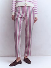 Boden Pink High Rise Straight Jeans - Image 4 of 6