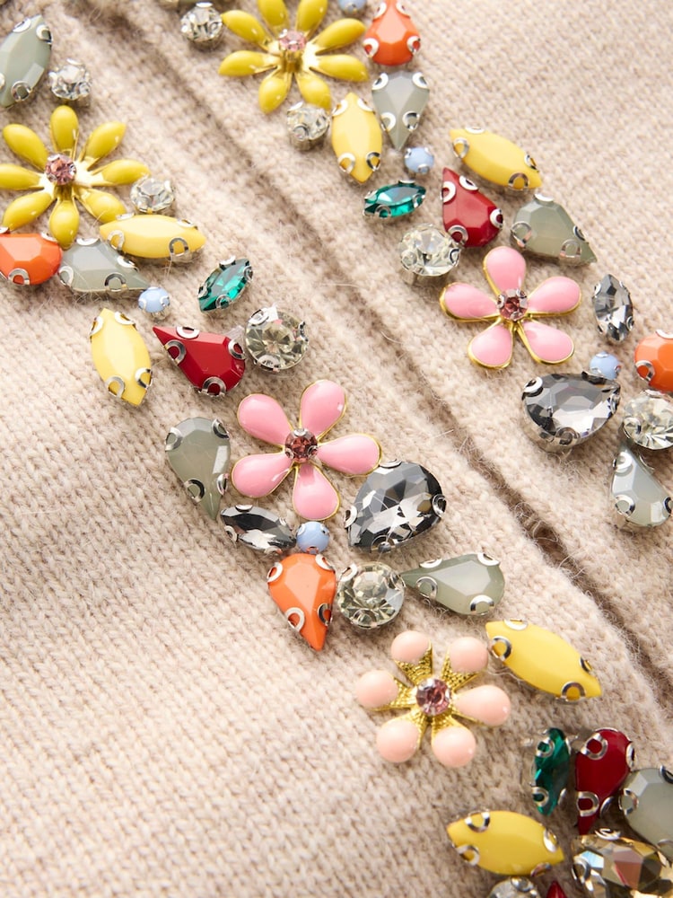 Boden Embellished Crop Cardigan - Bild 8 von 8