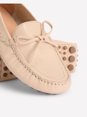 Boden Cream Heidi Stitched Soft Loafers - Image 7 of 7